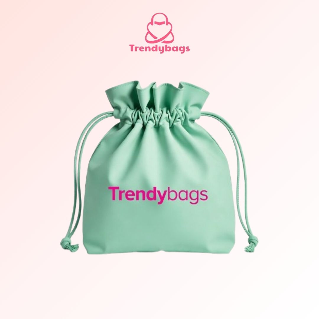 Túi vải dây rút thời trang vintage/Trendybags Túi vải dây rút Trendybags nhỏ gọn, vải canvas dày dặn tiện lợi. Thiết kế đa năng đựng mọi phụ kiện, mỹ phẩm, đồ cá nhân, làm quà tặng hay đi chơi đều xinh.
